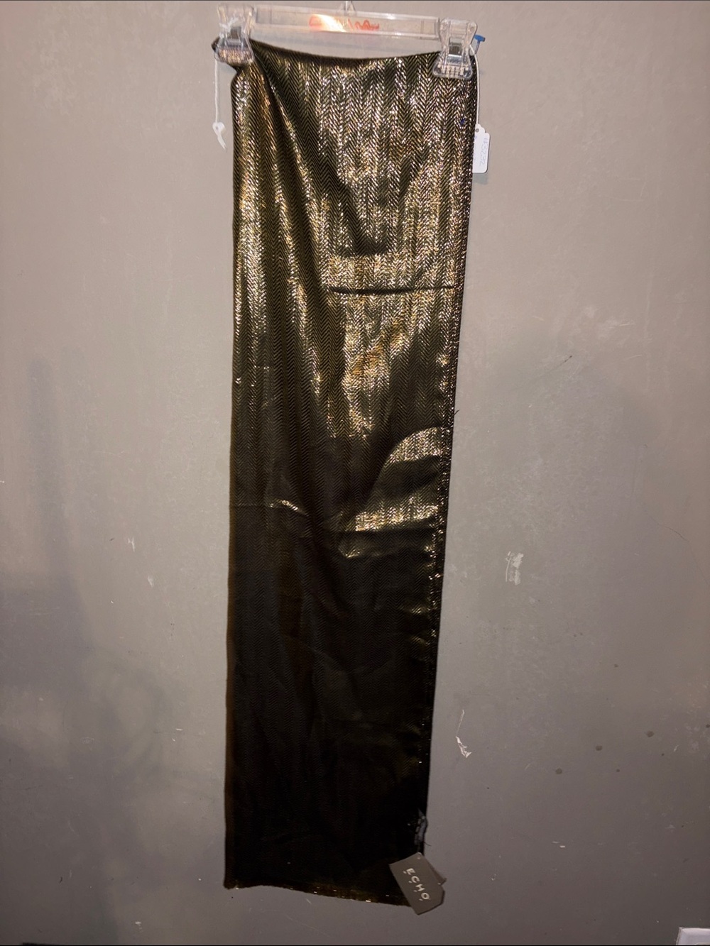 Metallic Black scarf